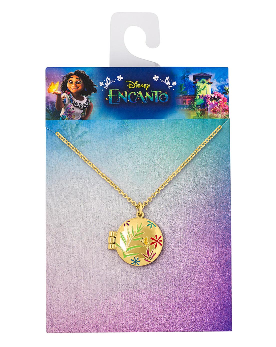 Disney Encanto Gold Locket Necklace J D Williams