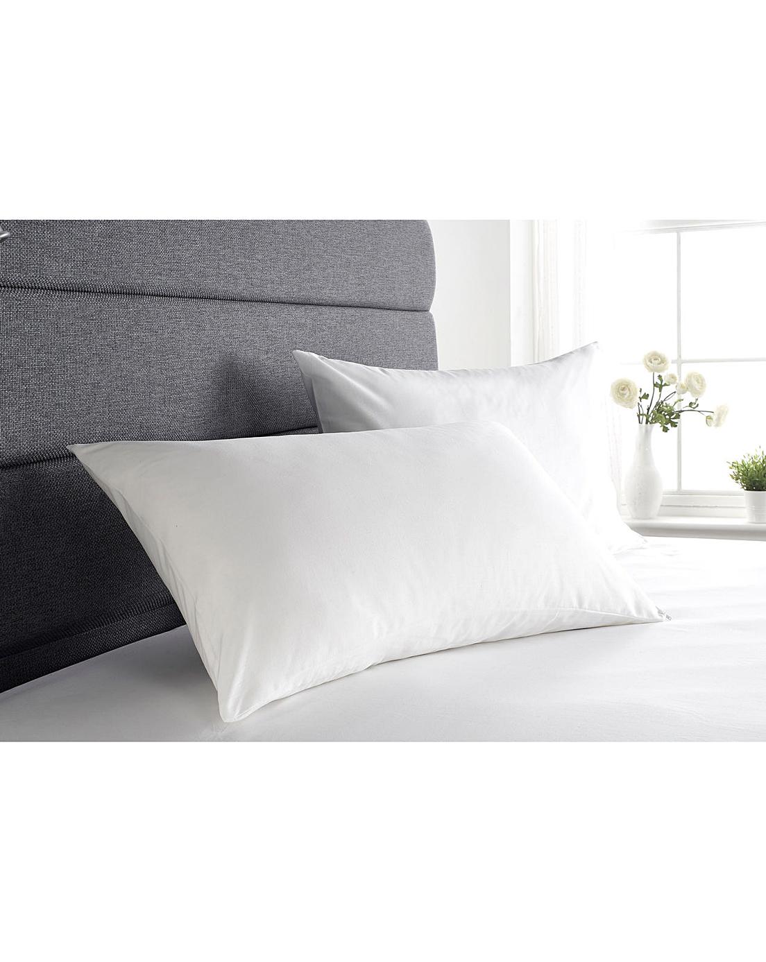 AntiAllergy Zipped Pillow Protectors J D Williams