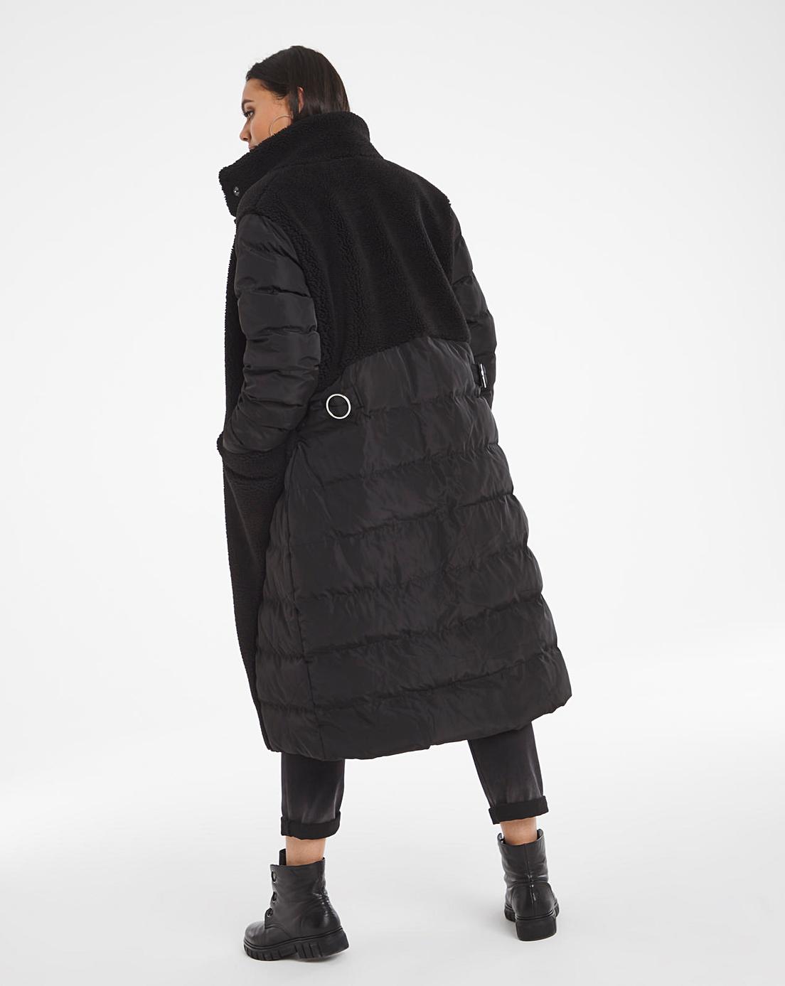 nike borg padded jacket