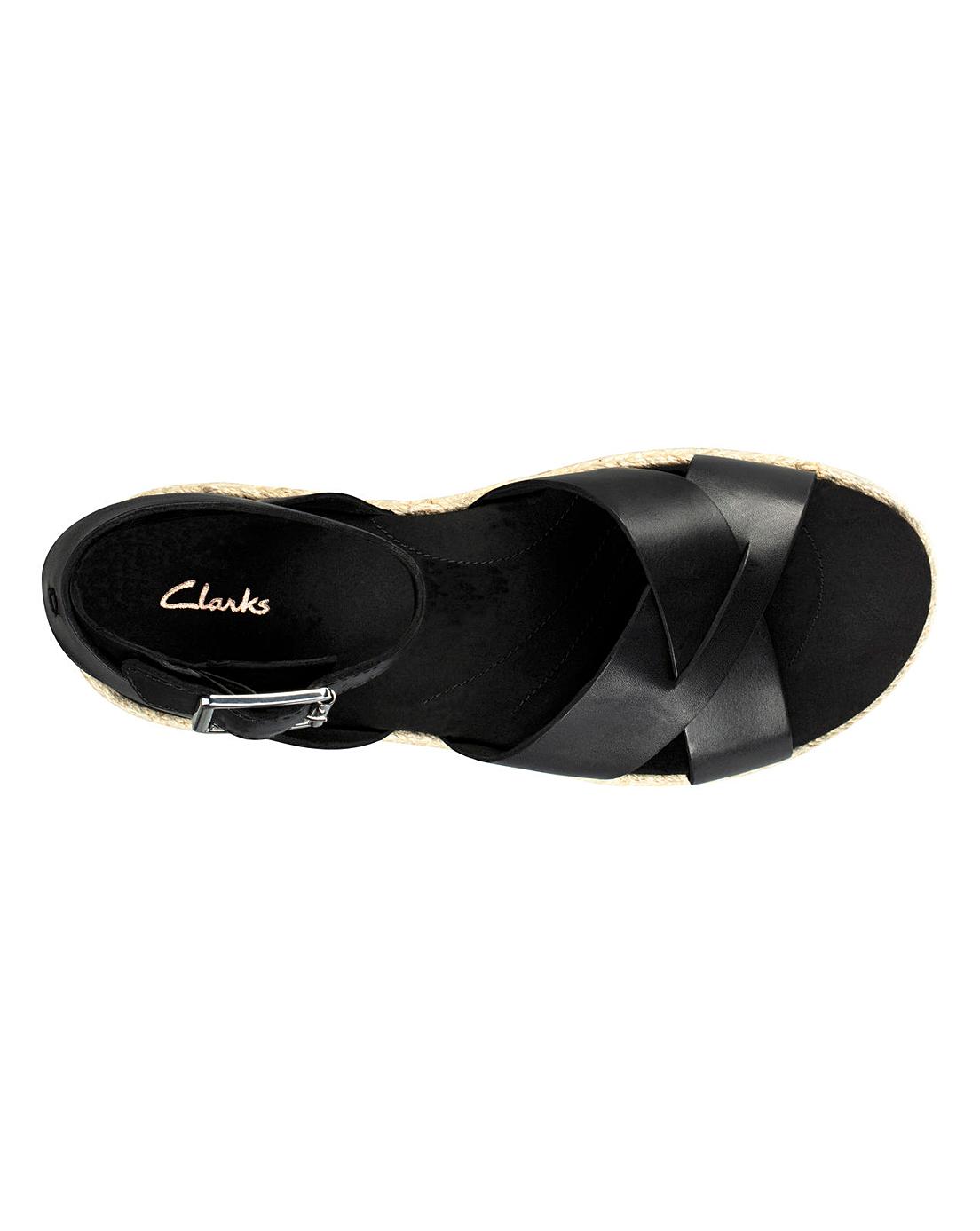 clarks ankle strap sandals