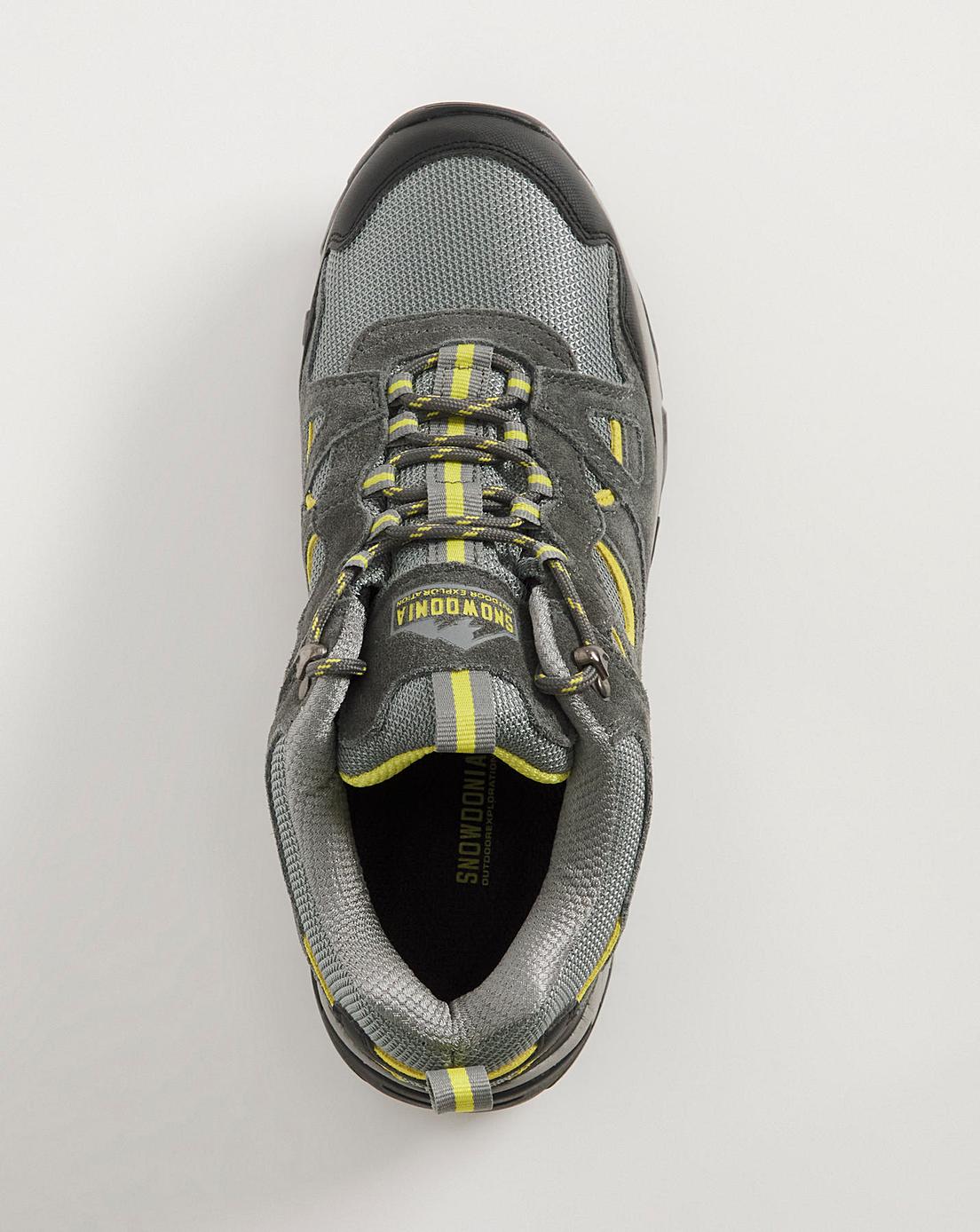 Snowdonia Extra Wide Waterproof Trainer J D Williams