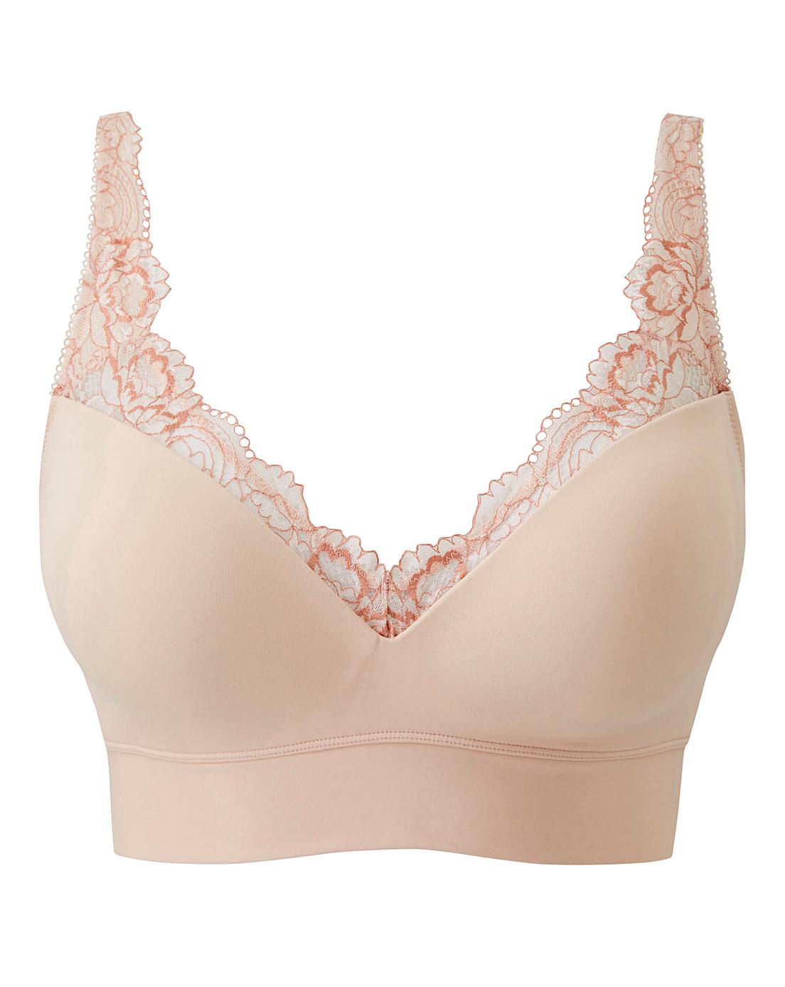 Ella Lace Moulded Lounge Bra 