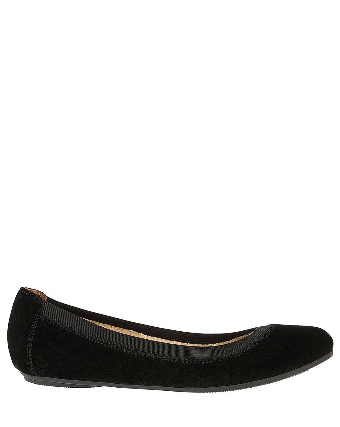 elasticated ballerinas