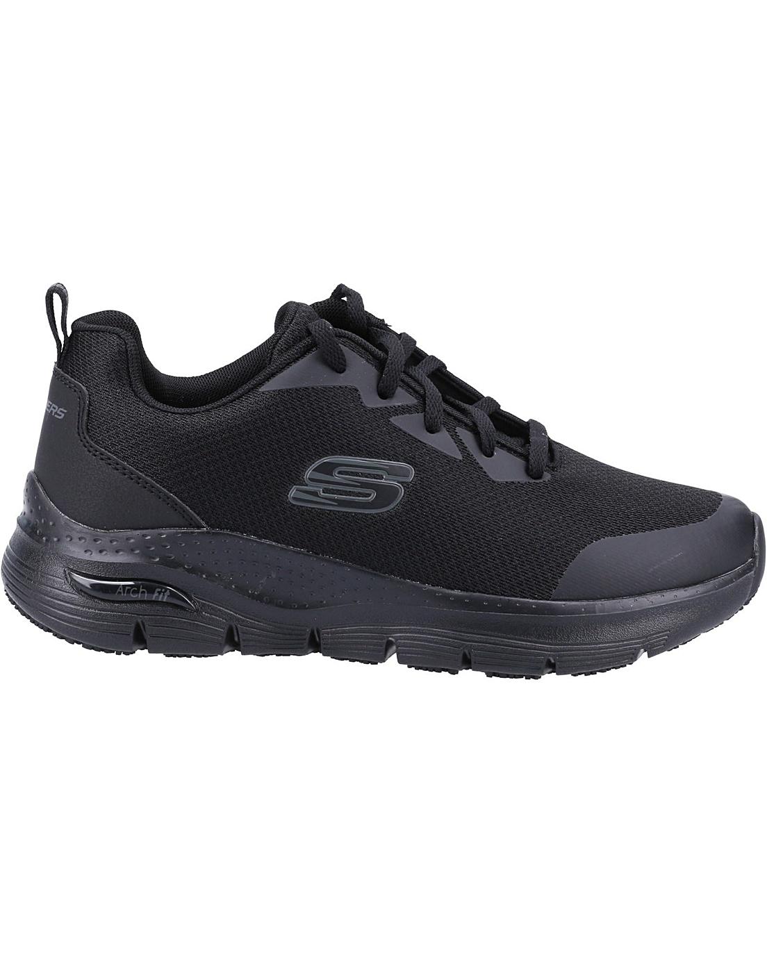 Skechers Arch Fit Sr Occupational Shoes | Simply Be