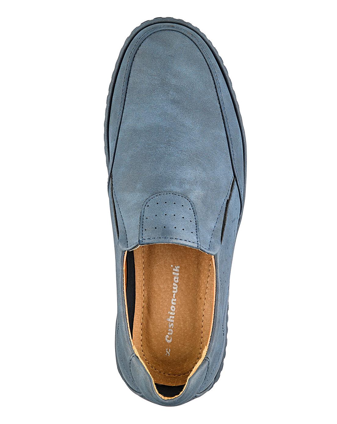 cushionaire slip on shoes