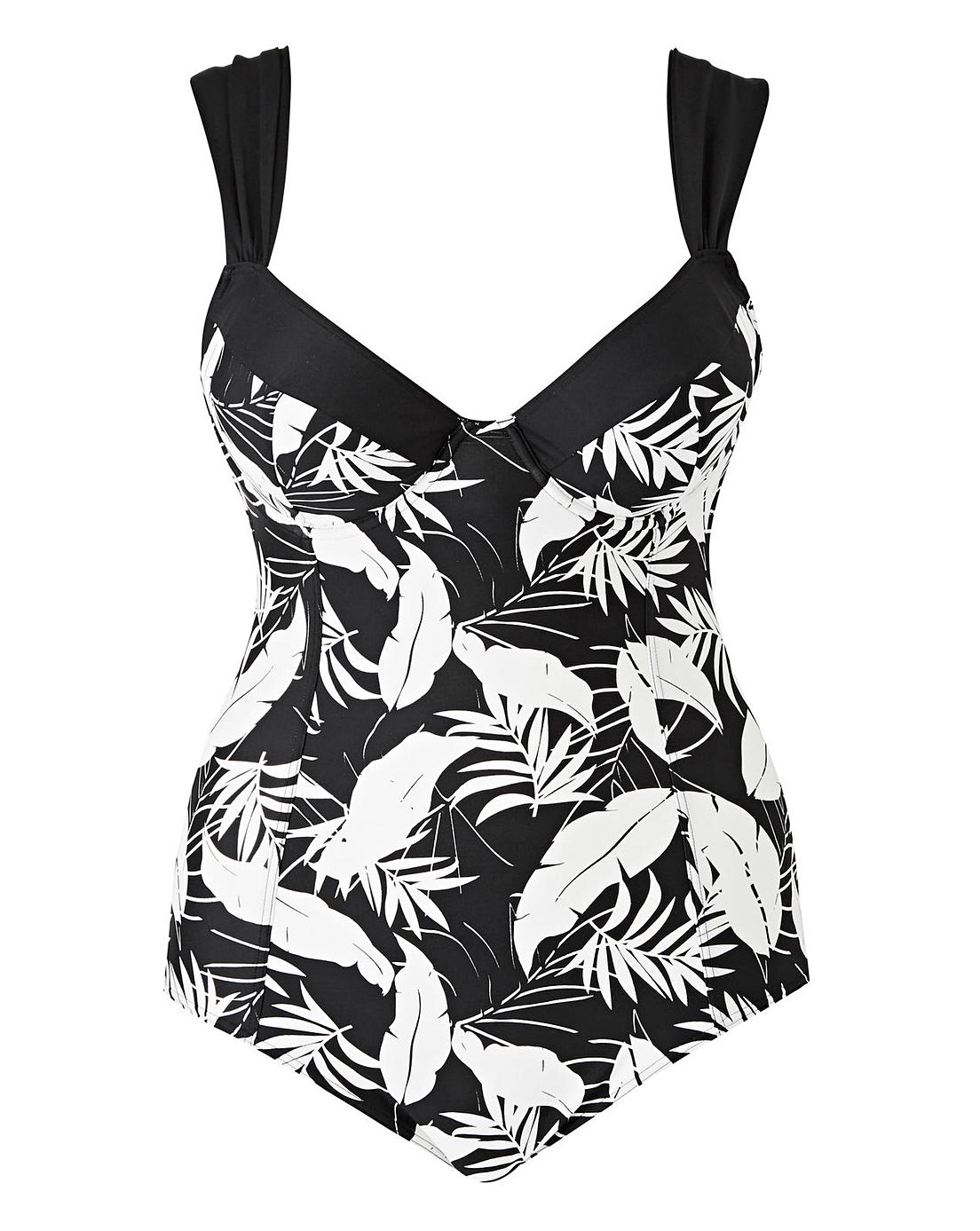 Magisculpt Underwired Swimsuit | Simply Be