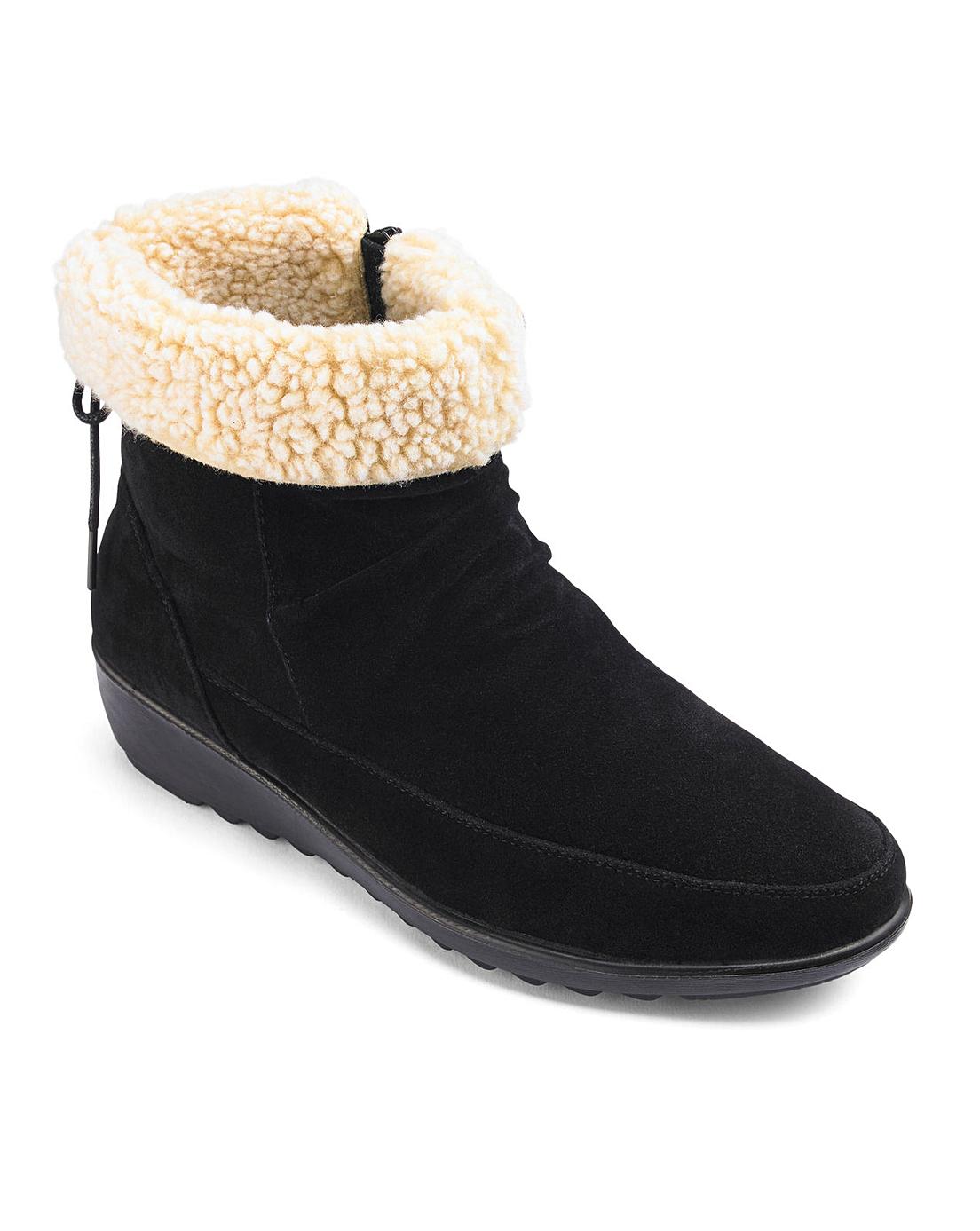 Cushion Walk Ankle Boots E Fit | House of Bath