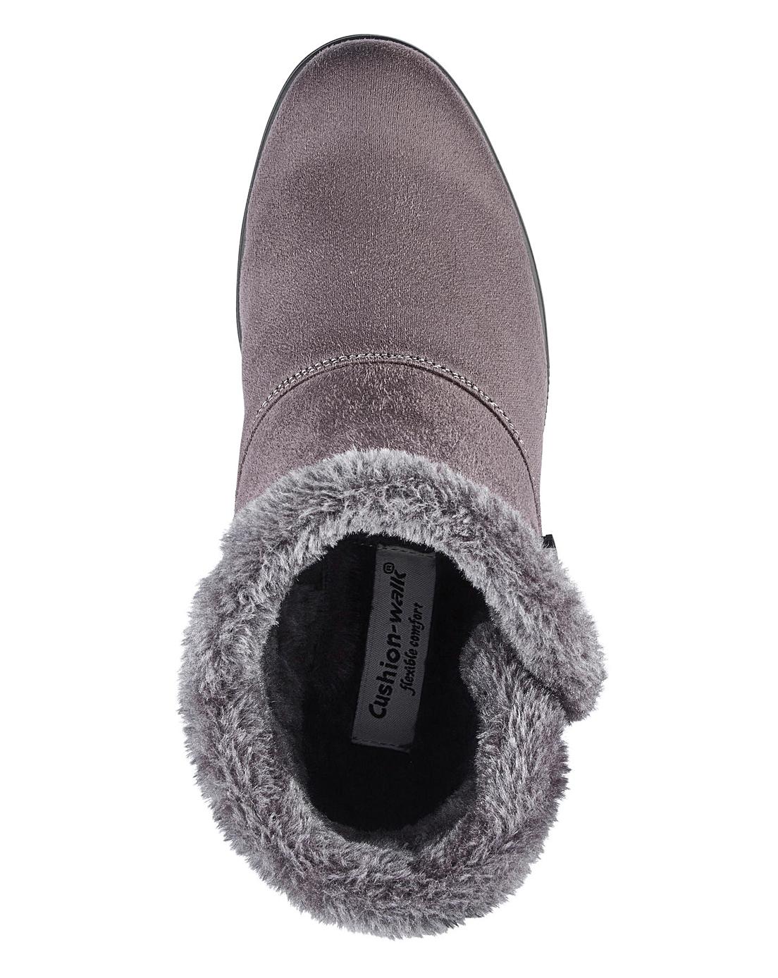 cushion walk boots wide fit