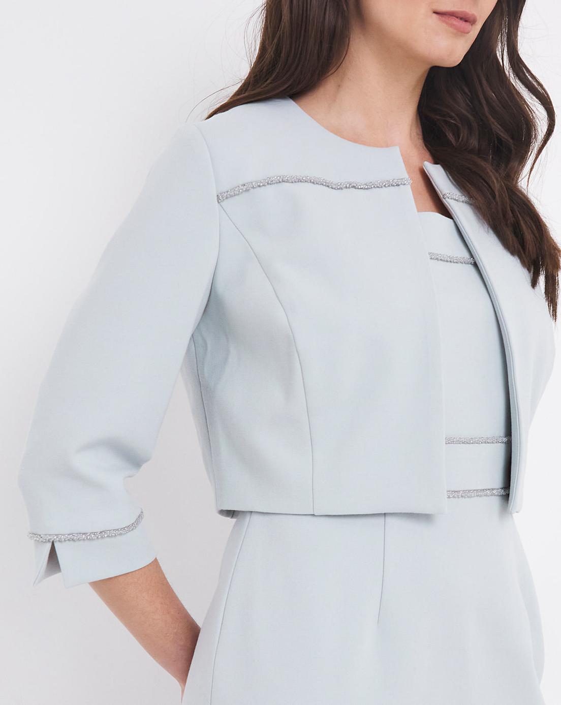 Joanna Hope Beaded Dress & Jacket J D Williams