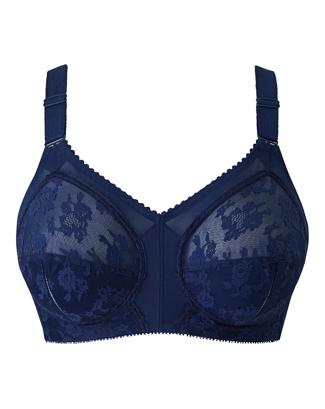 Triumph Doreen Non Wired Navy Bra Ambrose Wilson