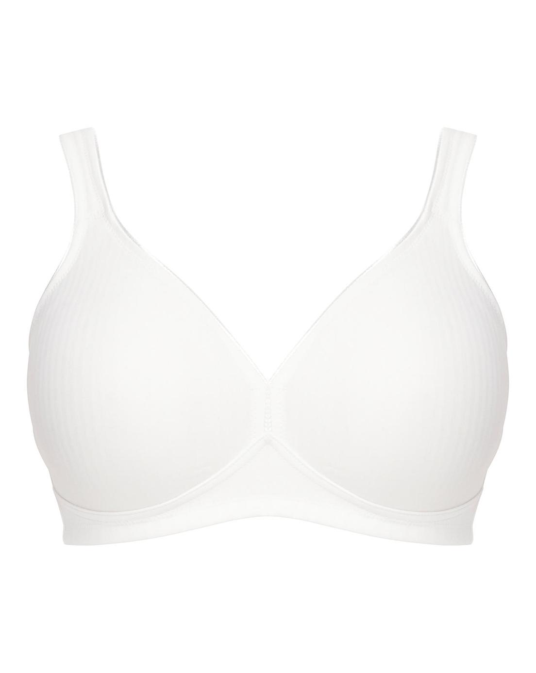 Triumph Modern Soft Cotton Bra White Marisota