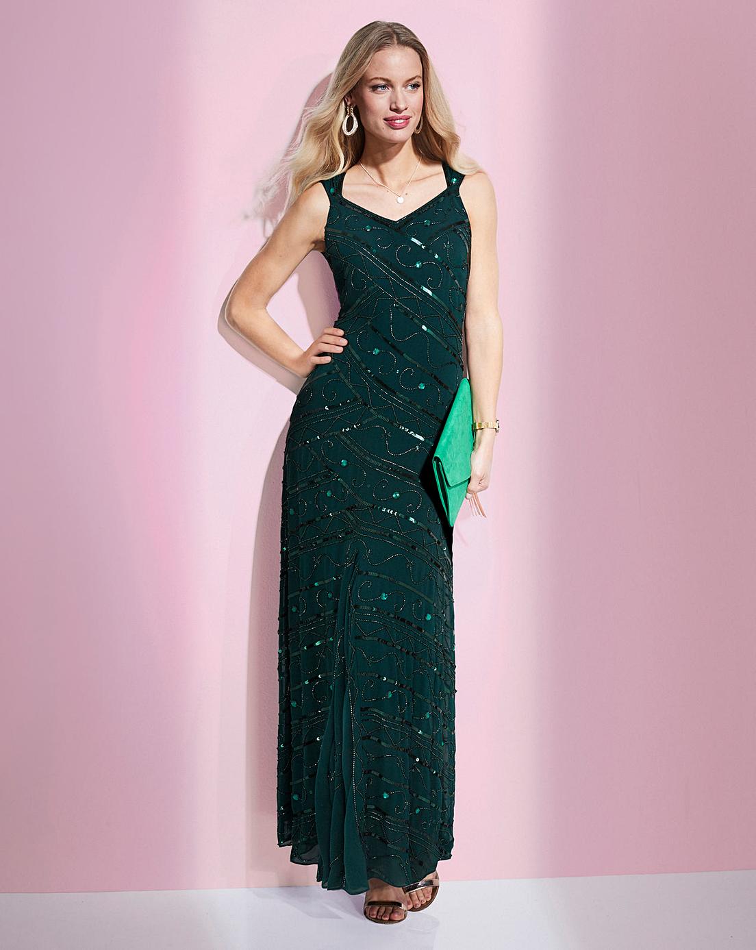 beaded maxi