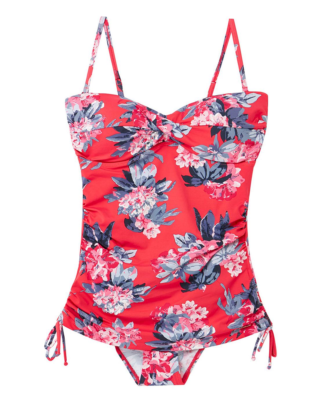 Joules Delphine Padded Control Swimsuit | Oxendales