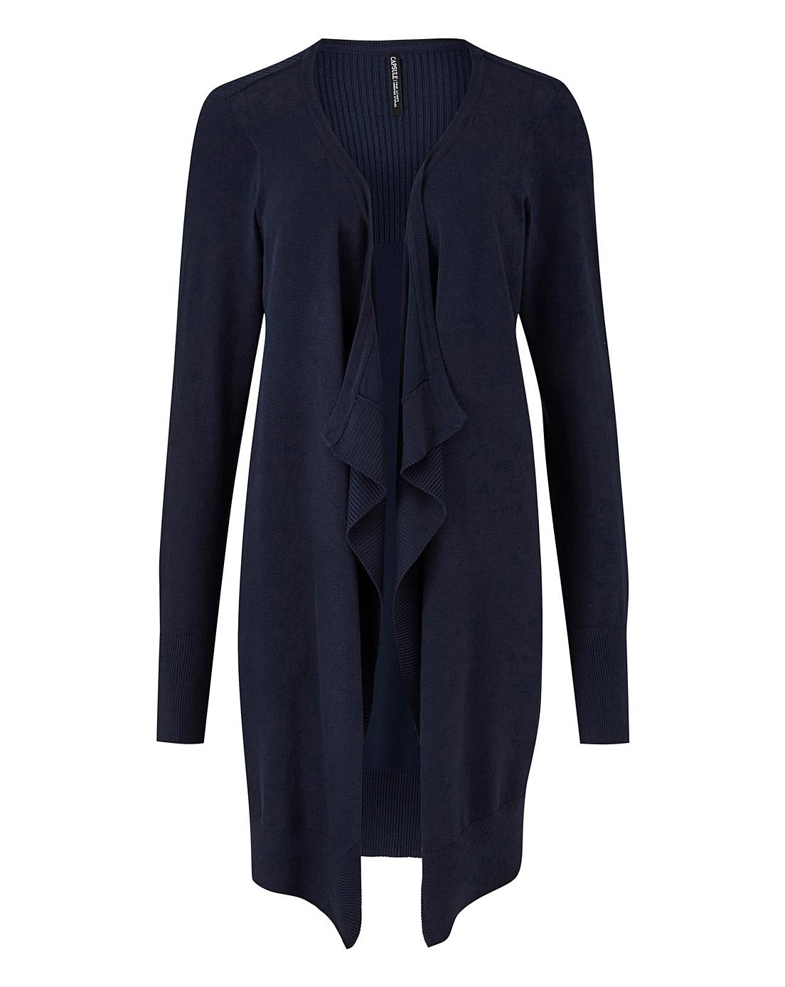 Navy Waterfall Cardigan J D Williams