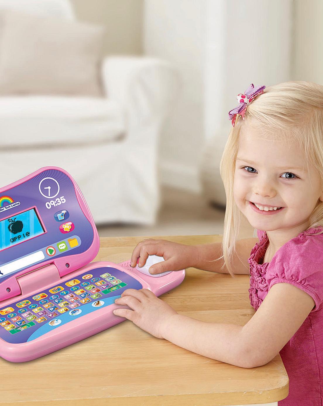 Vtech Toddler Tech Laptop pink | Home Essentials