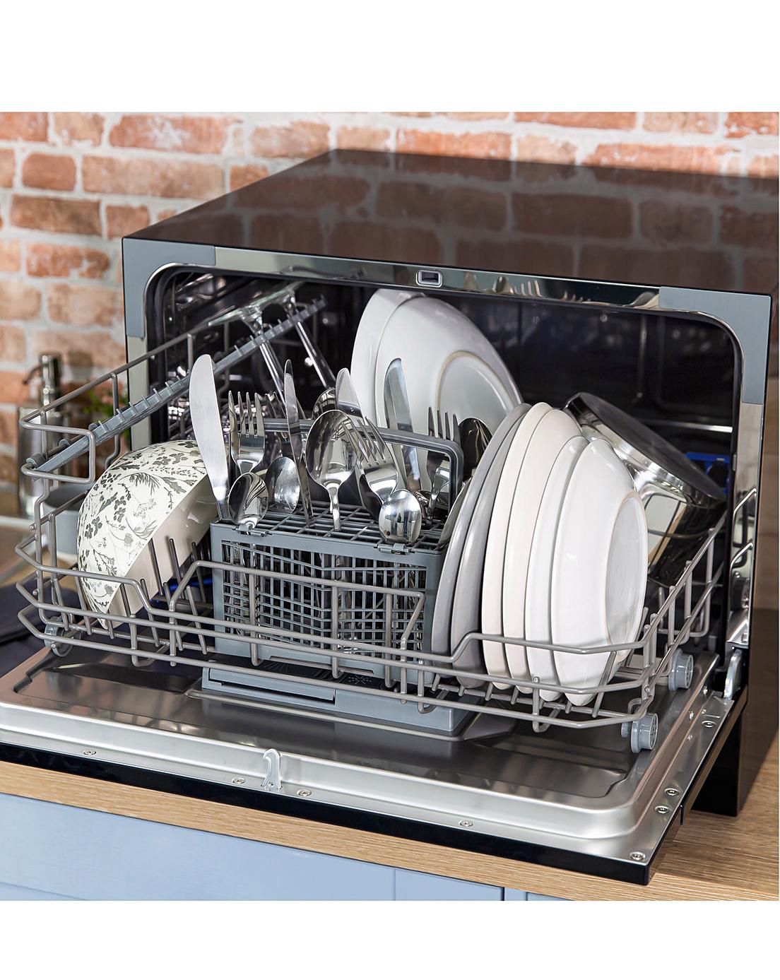 Russell Hobbs RHTTDW6B Dishwasher Black Ambrose Wilson