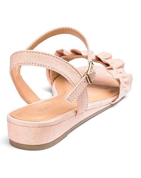 jd williams rose gold sandals