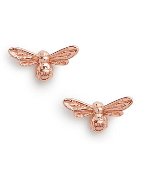 
Olivia Burton Lucky Bee Rose Gold Stud Earrings
