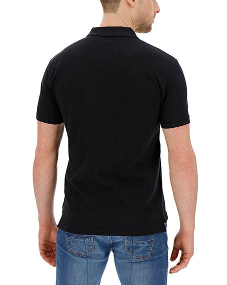 Levi's Black (Big & Tall) Housemark Polo | Jacamo