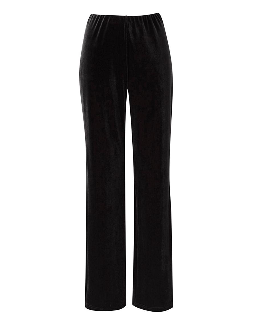 Joanna Hope Velour Trouser Petite | Simply Be