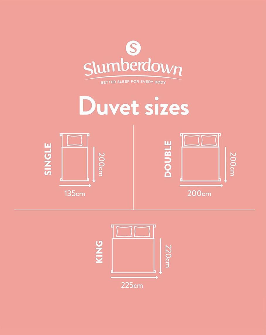 Slumberdown Winter Warm 13.5 Tog Duvet J D Williams