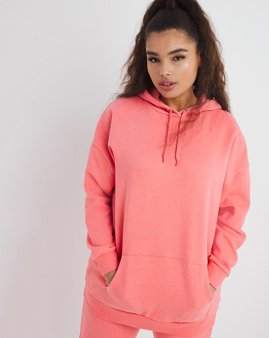 adidas coral hoodie