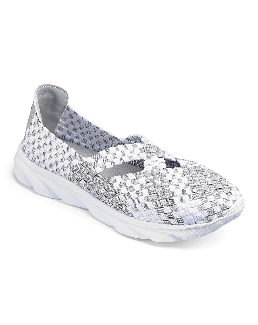 Heavenly Soles Stretch Shoes EEE Fit Crazy Clearance