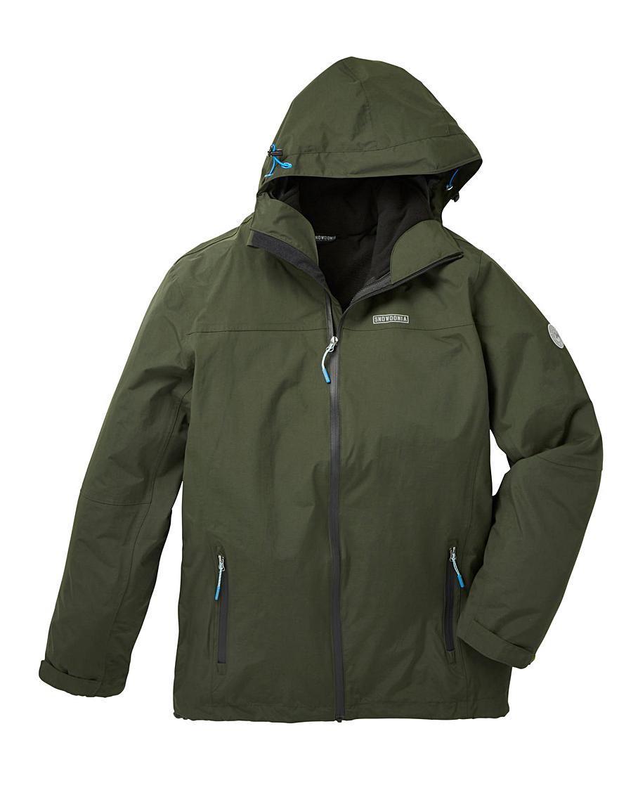 Snowdonia khaki 3-in-1 Jacket | Crazy Clearance