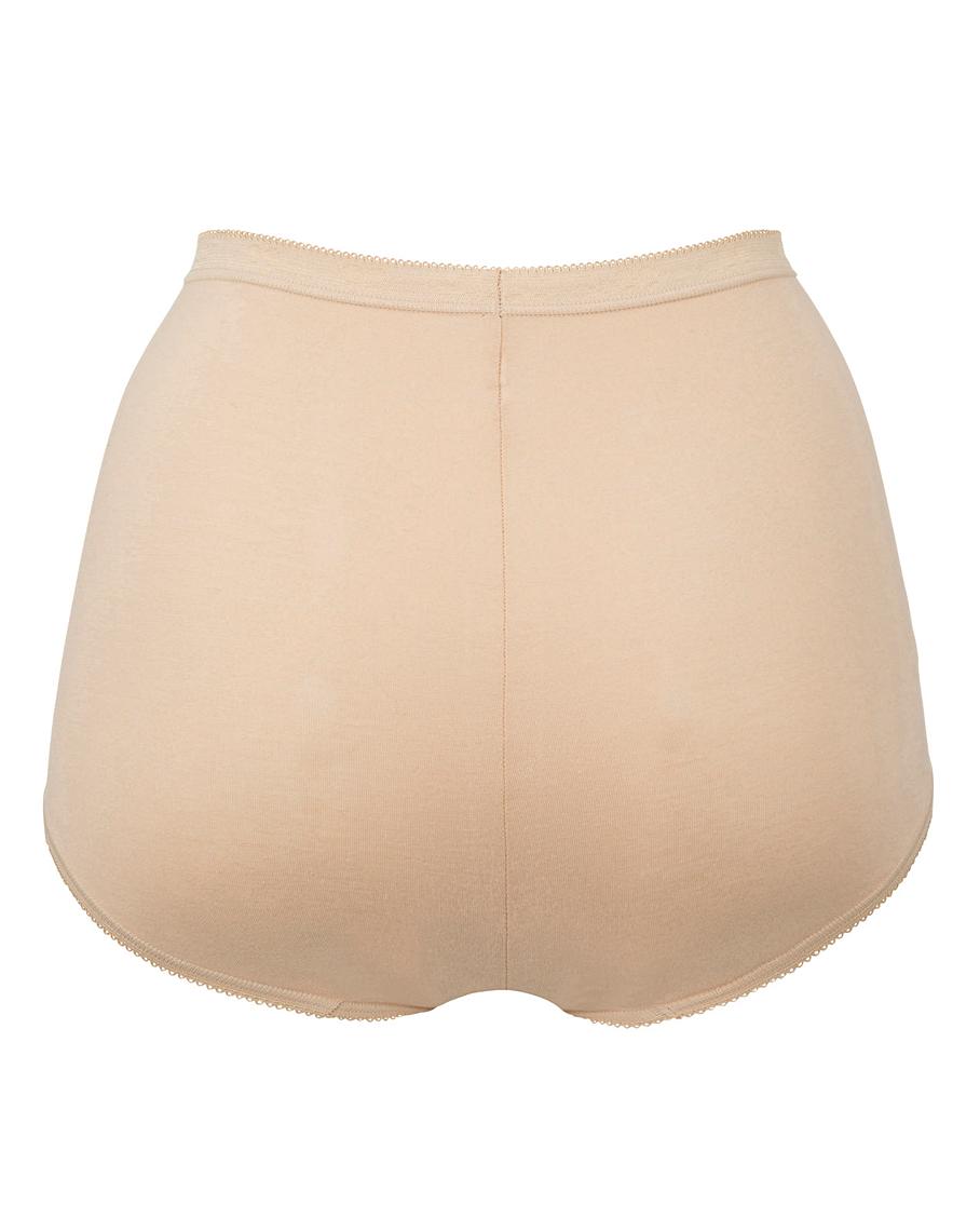 Sloggi 3 Pack Basic Maxi Briefs J D Williams