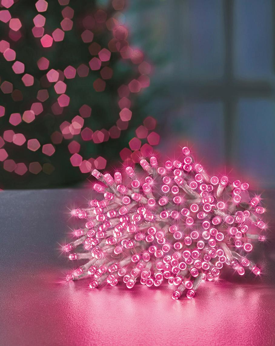 Christmas Pink Tree Lights J D Williams