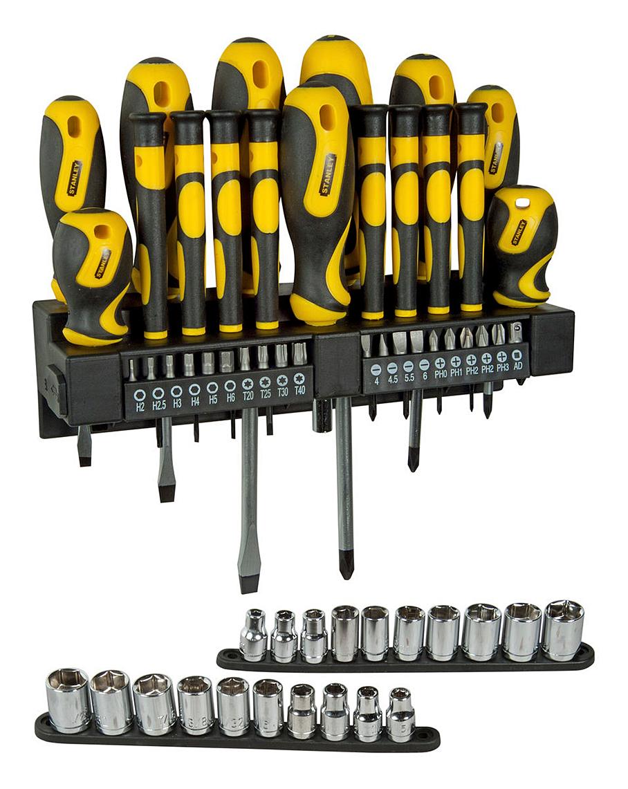 Stanley 57 Piece Screwdriver Set Home Essentials