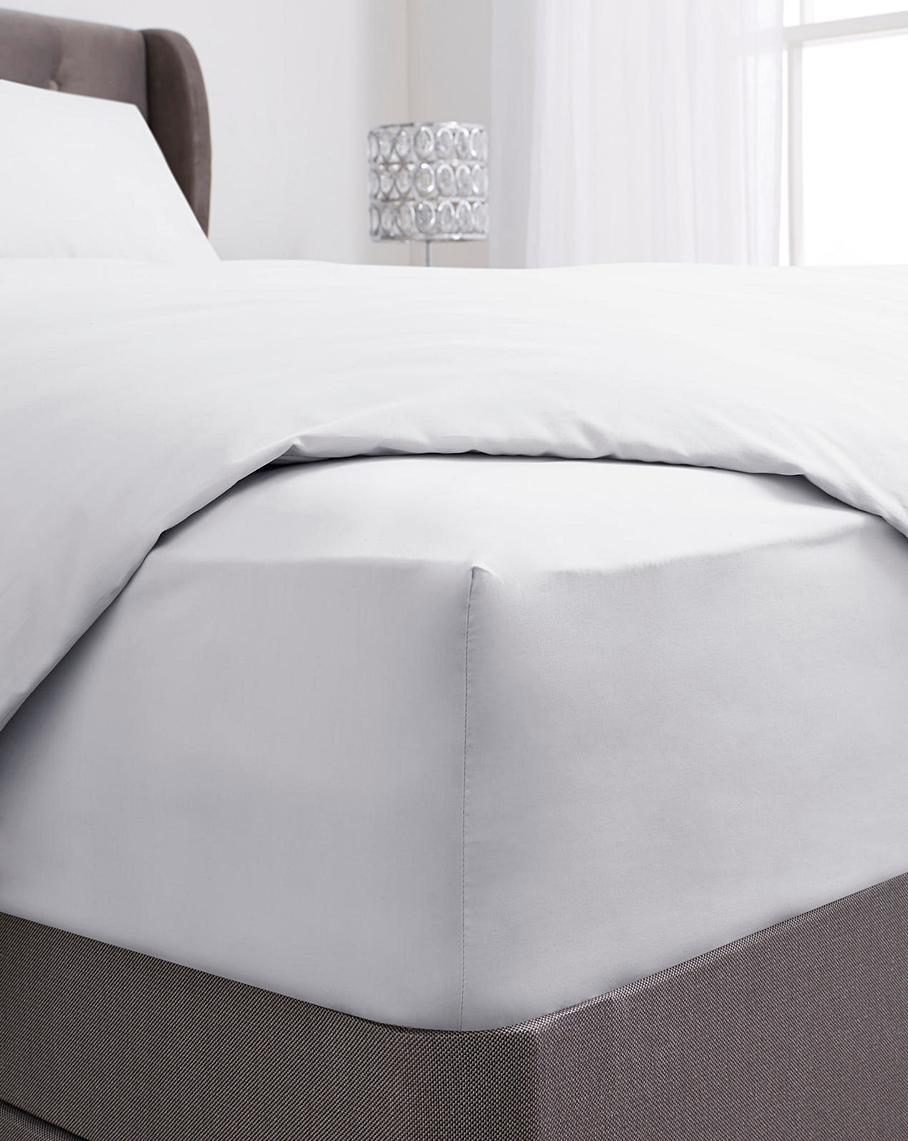 100 Cotton Extra Deep Fitted Sheet Home Essentials