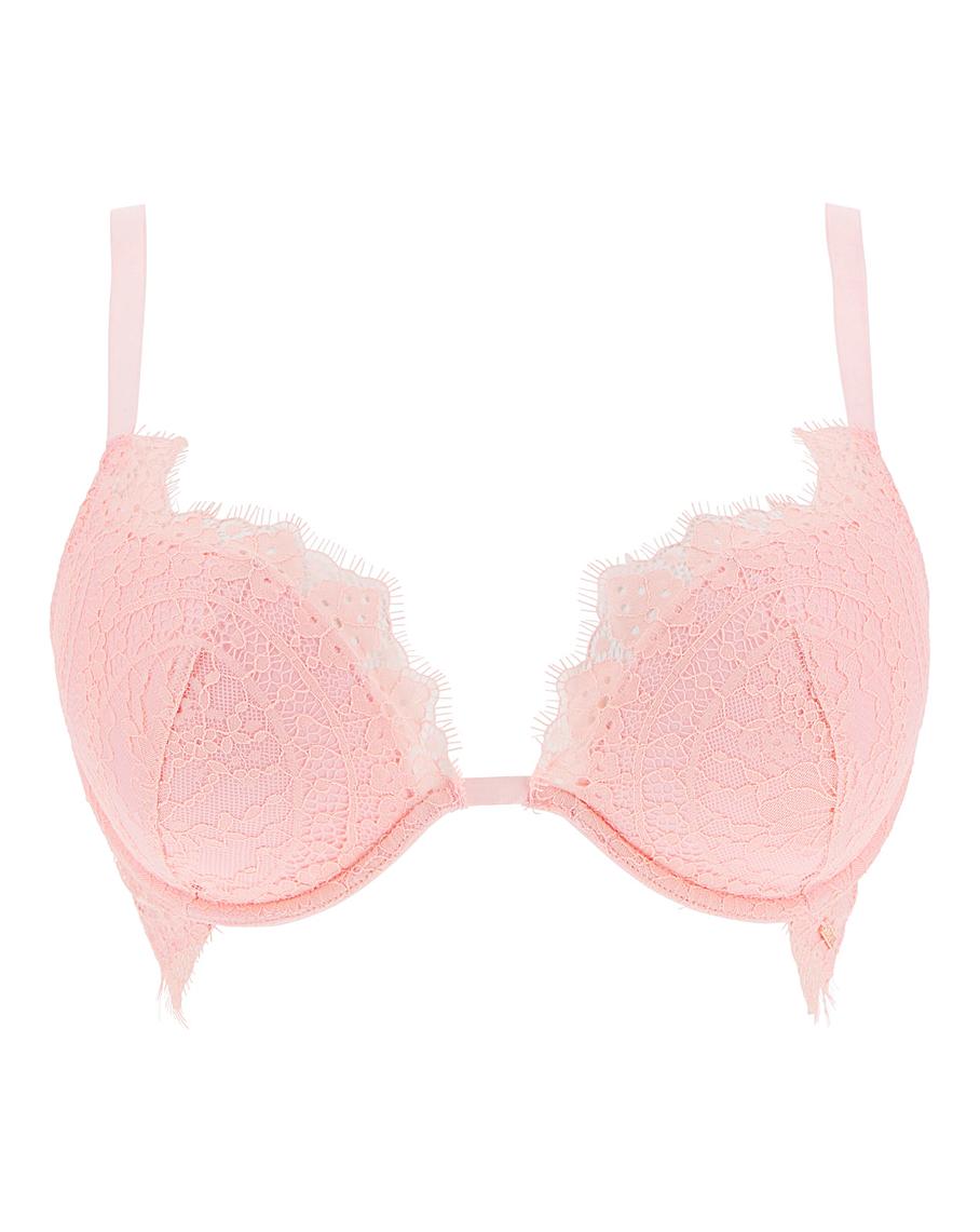 Figleaves Curve Adore Padded Plunge Bra | Simply Be