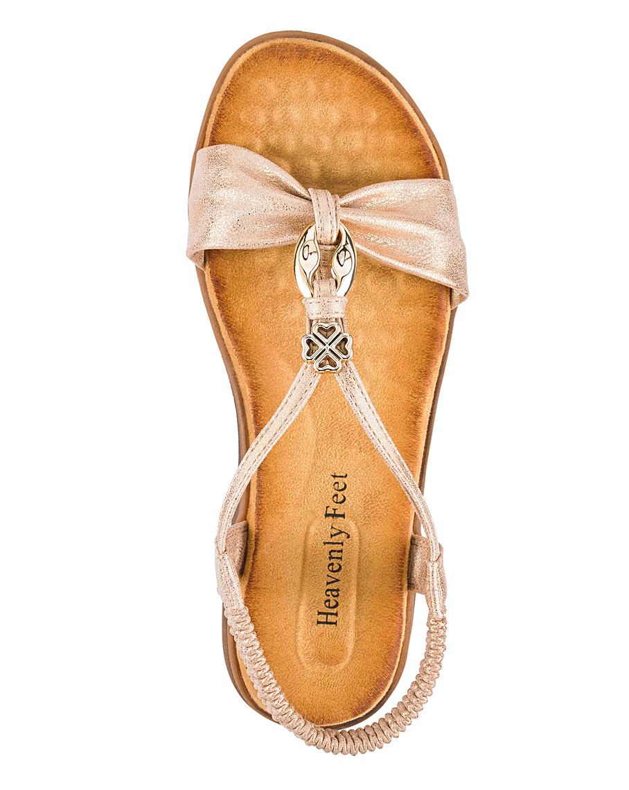 jd williams rose gold sandals
