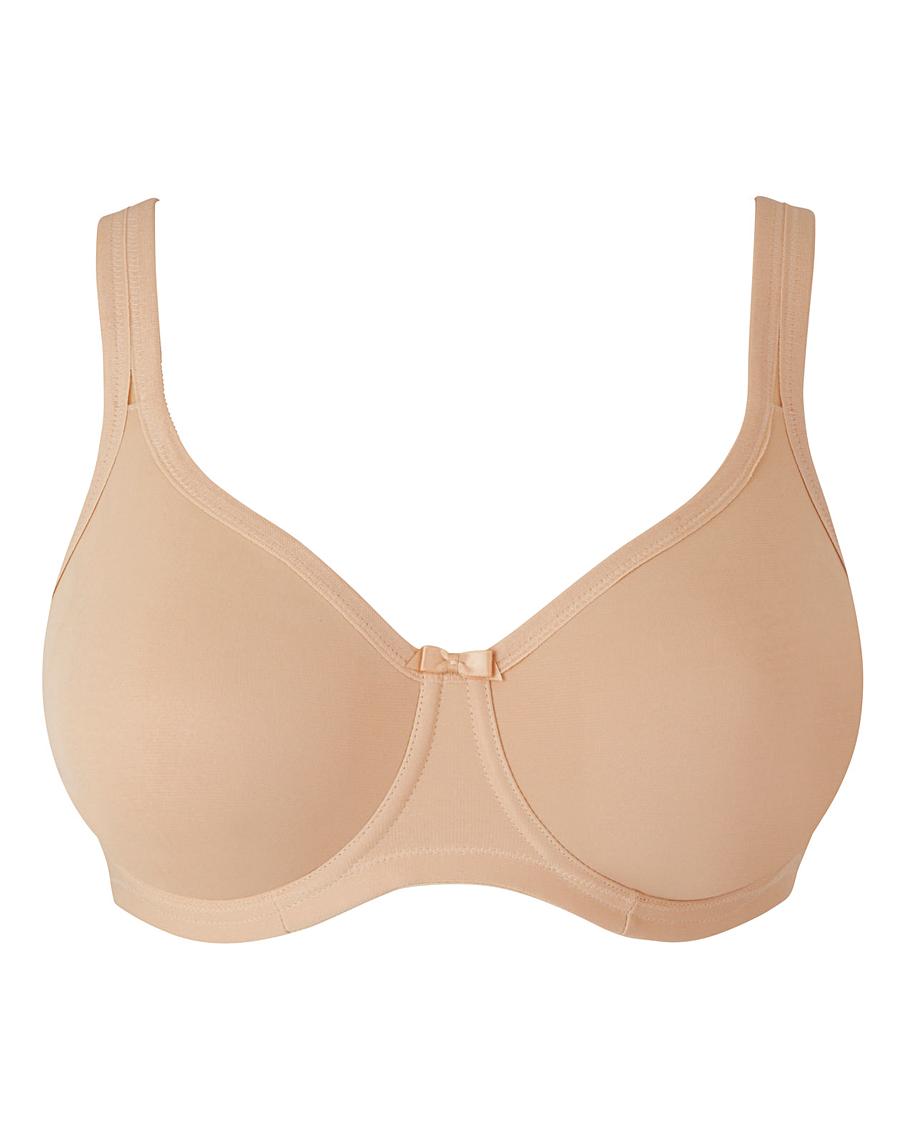 Elomi Smoothing Nude TShirt Bra Simply Be