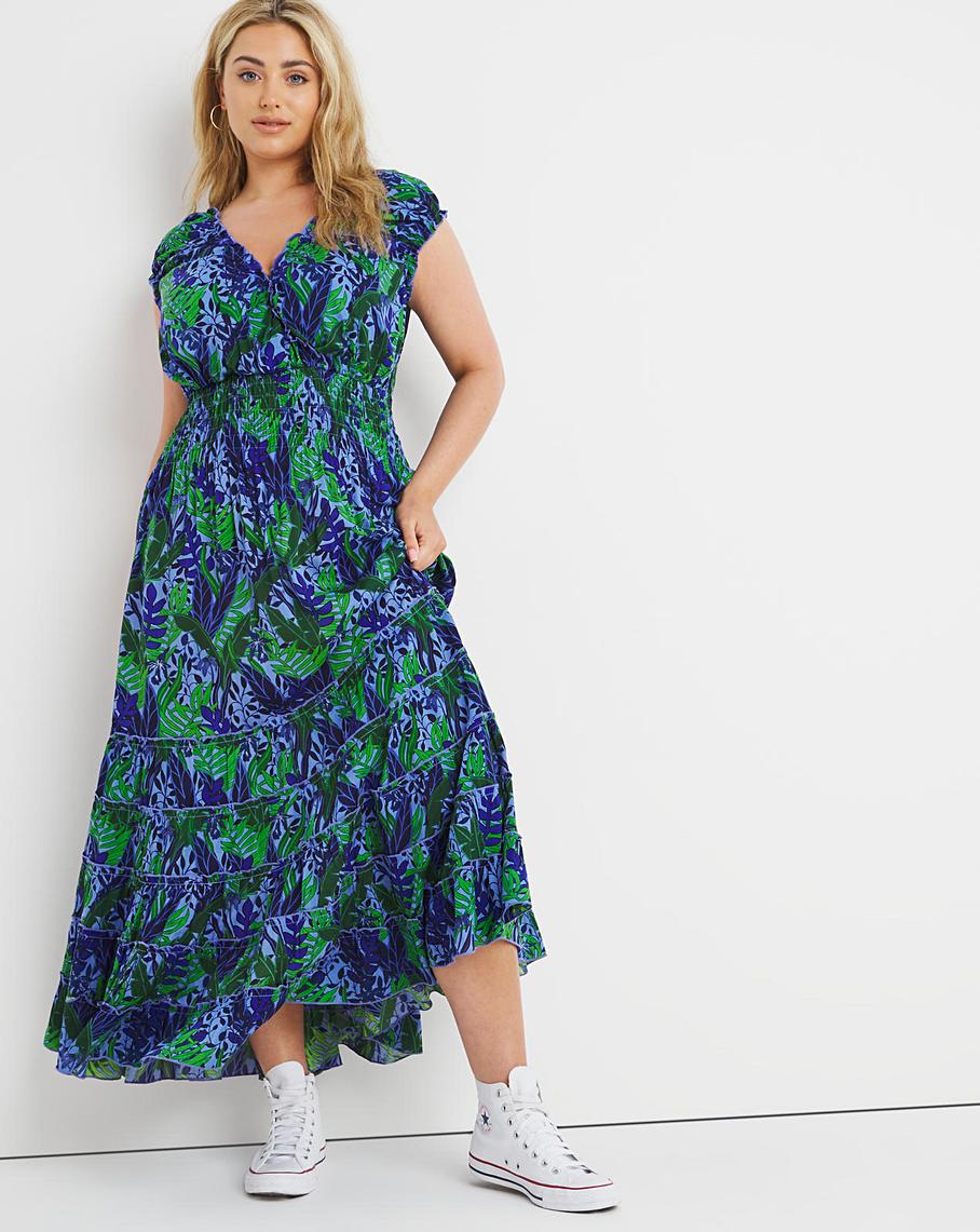Joe Browns Tropical Print Maxi Dress | Simply Be