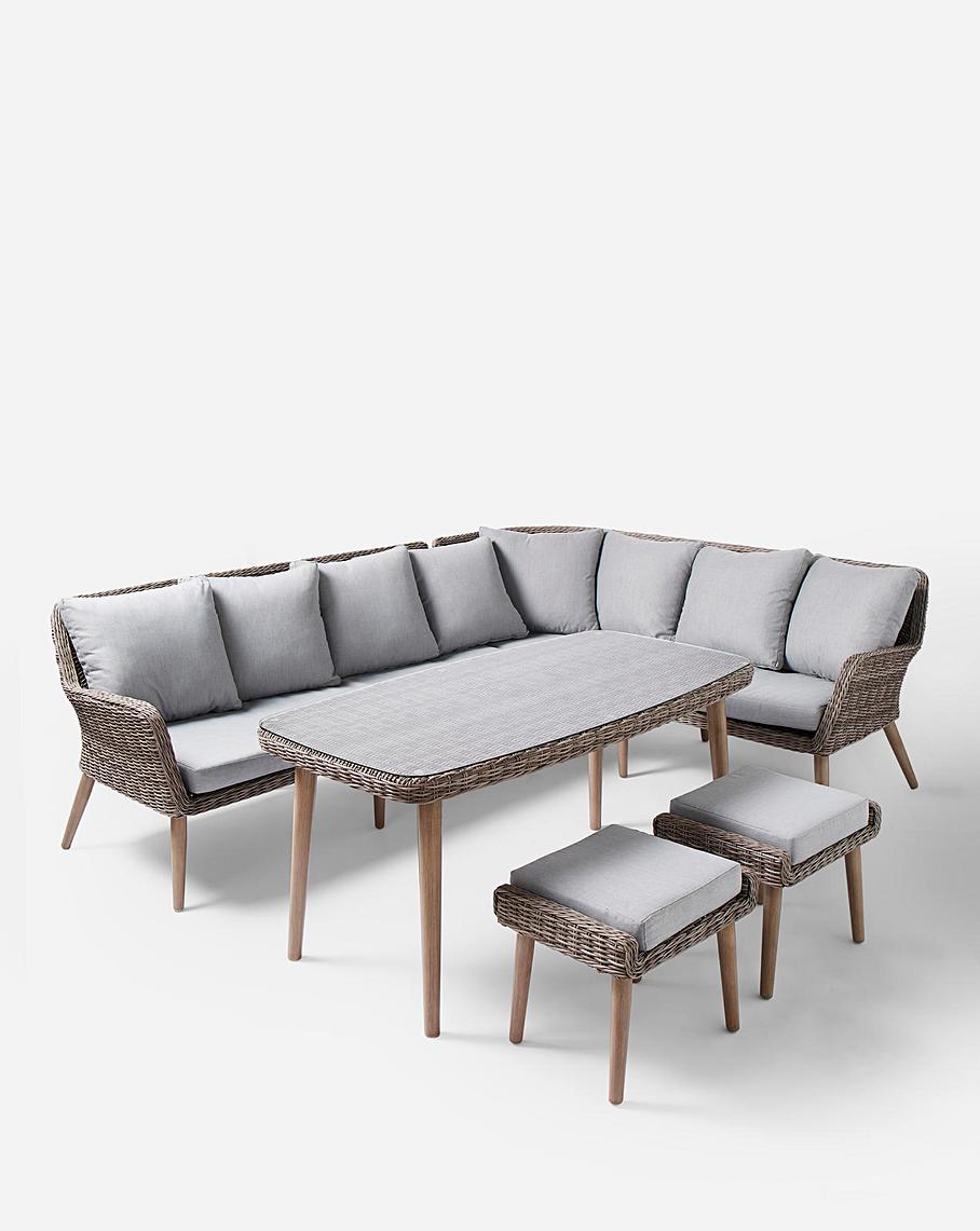 Maldives Corner Dining Sofa Set J D Williams