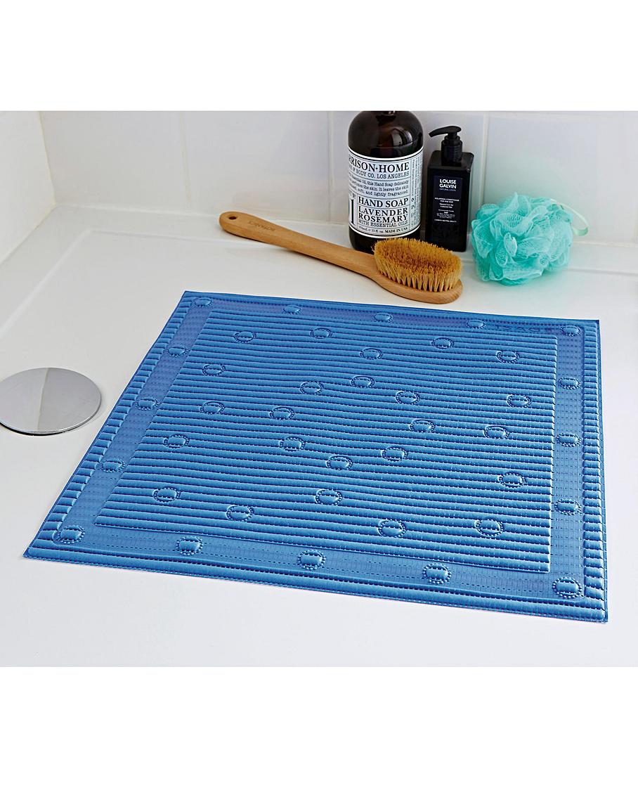 Square Stay Put Safety Bath Mat House of Bath