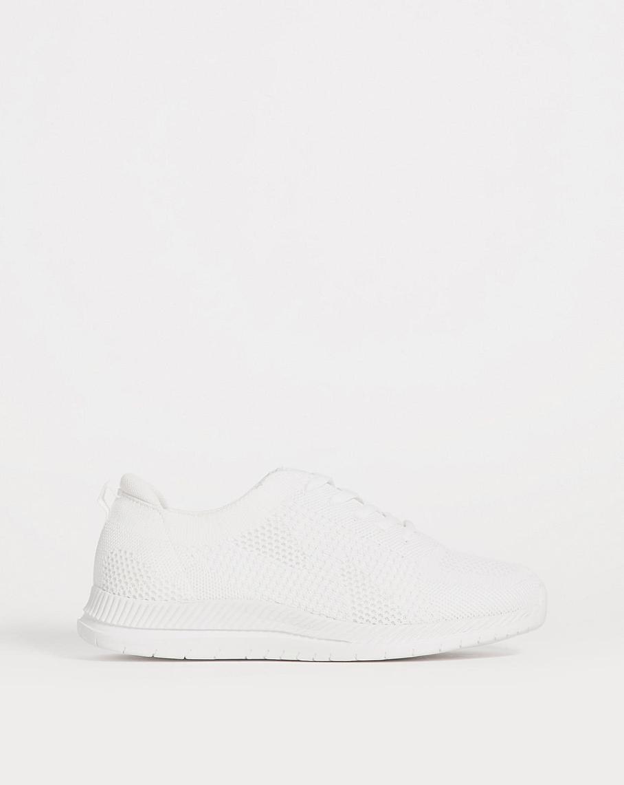 Cushion Walk Fly Knit Trainer EEE Fit | J D Williams