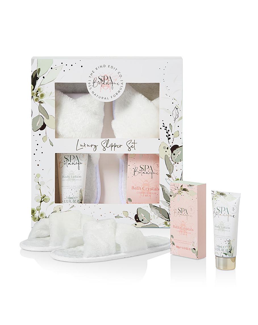 Spa Botanique Luxury Slipper Set J D Williams