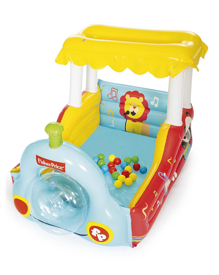 train ball pit fisher price