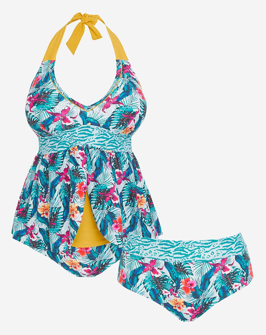 Joe Browns Tropical Tankini Set Simply Be