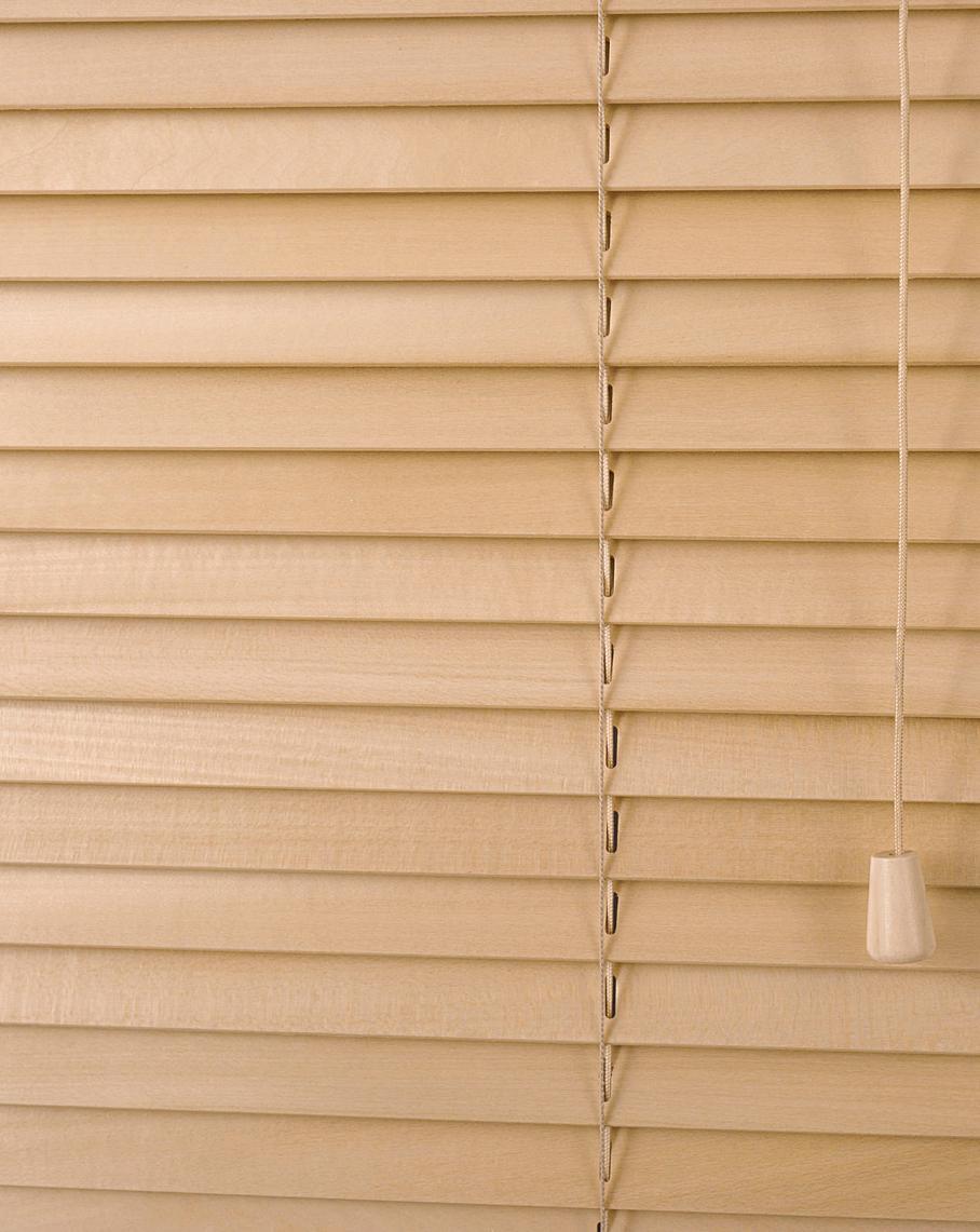 Wooden Natural Blind 25mm Slats Oxendales