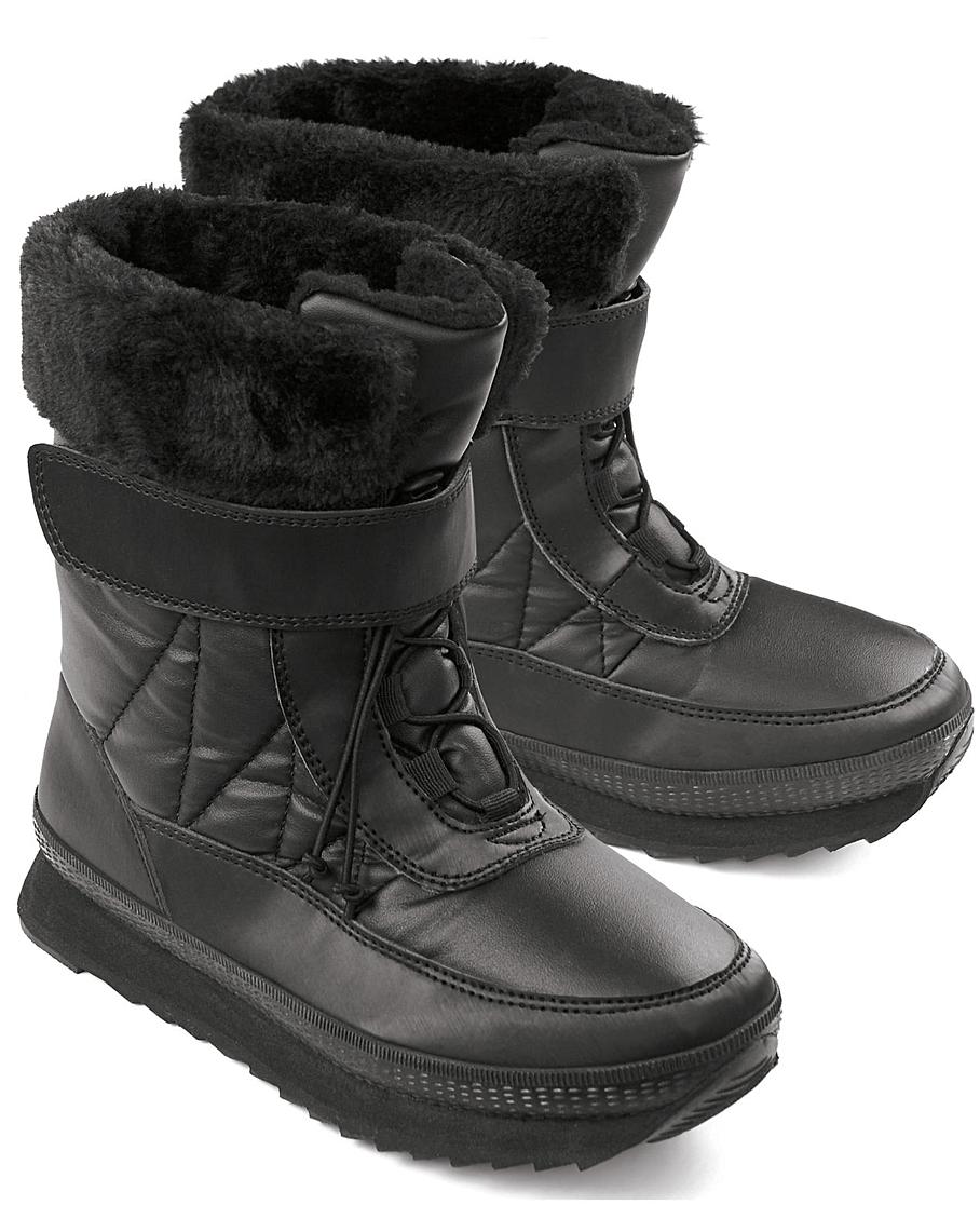 women's snow boots with ice grippers