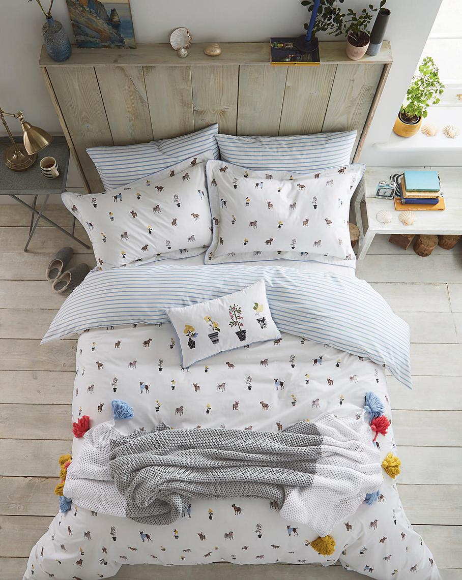 Joules Garden Dogs Duvet Cover Set Home Essentials