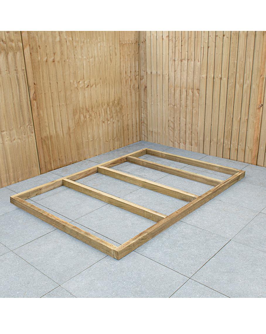 Forest 7x5 Wooden Shed Base | J D Williams