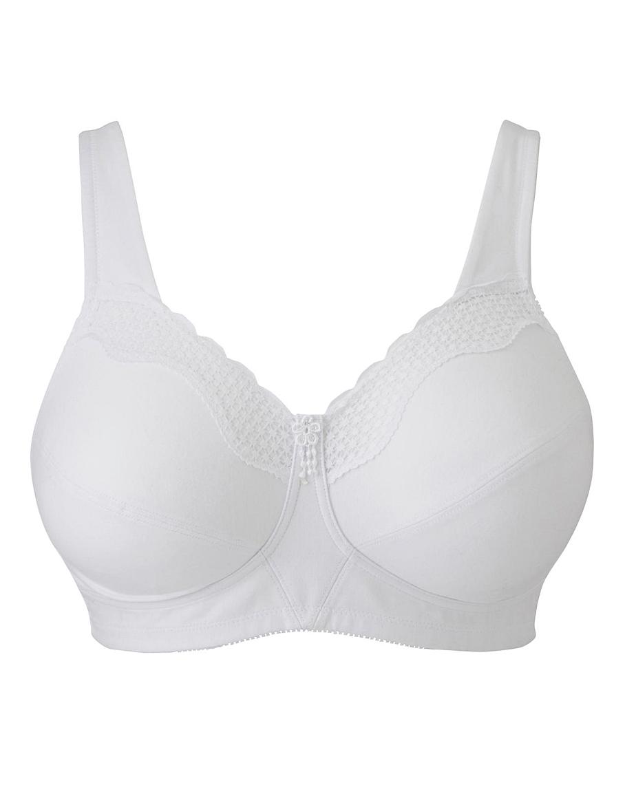 Bestform Cotton Comfort White Bra | Oxendales