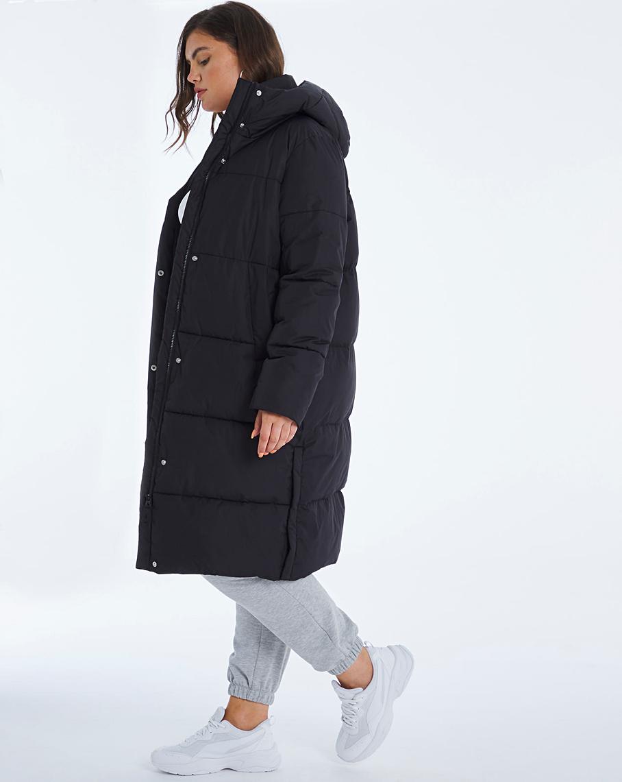 long duvet coat