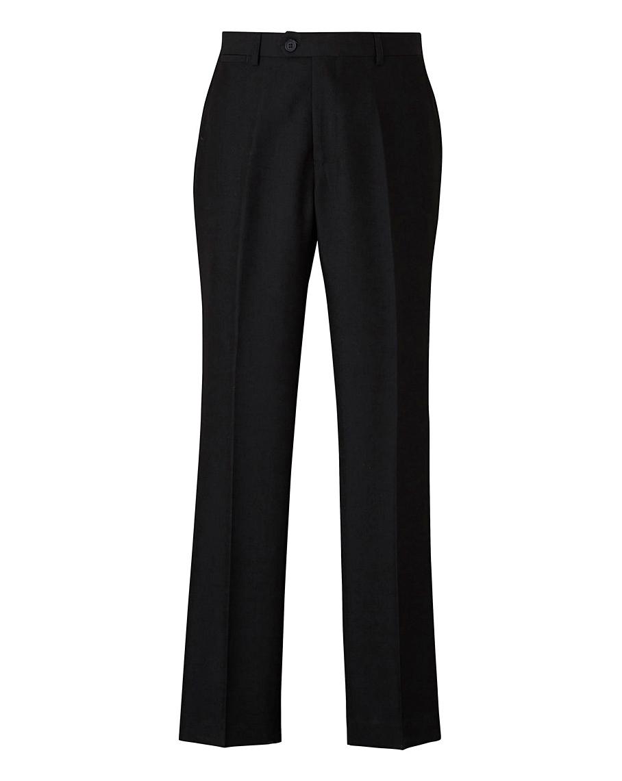 Black Tonic Suit Trousers | J D Williams