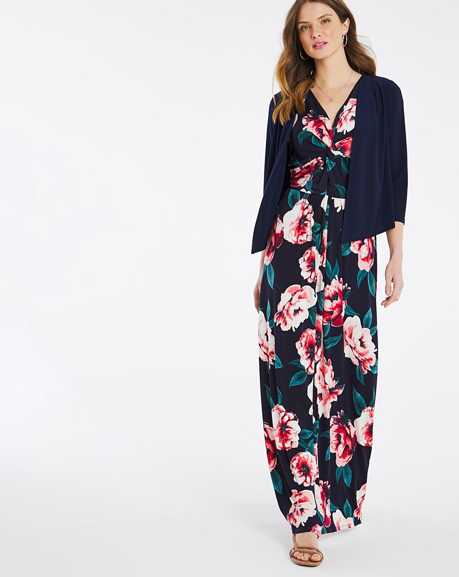Julipa Maxi Dress with Shrug Oxendales
